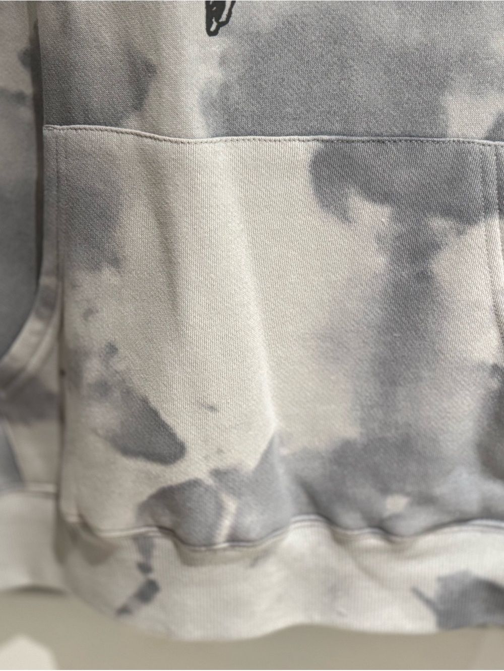 Led Zeppelin Gray Tie-Dye Crewneck Hoodie. - Picture 3 of 8
